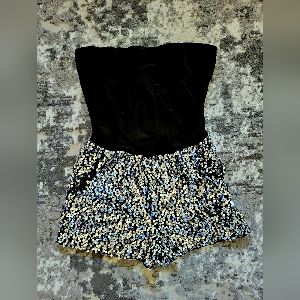Sequin Romper